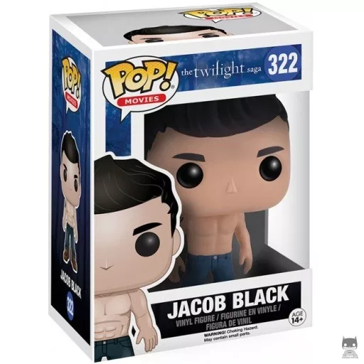 Figura Funko Pop! Jacob Black sin camiseta (Jacob Black)