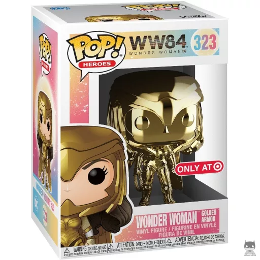 Figura Funko Pop! Wonder Woman armadura dorada (Cromado y dorado) (Wonder Woman 1984)