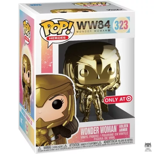 Figura Funko Pop! Wonder Woman armadura dorada (Metalizado) (Wonder Woman 1984)