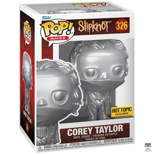 Figura Funko Pop! Corey Taylor (Plateado) (Slipknot)