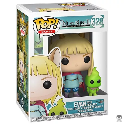 Figura Funko Pop! Evan con Higgledy (Evan)
