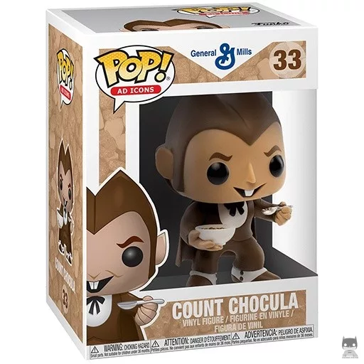 Figura Funko Pop! Conde Chocula (con cereales & Cuchara) (Ad Icons)