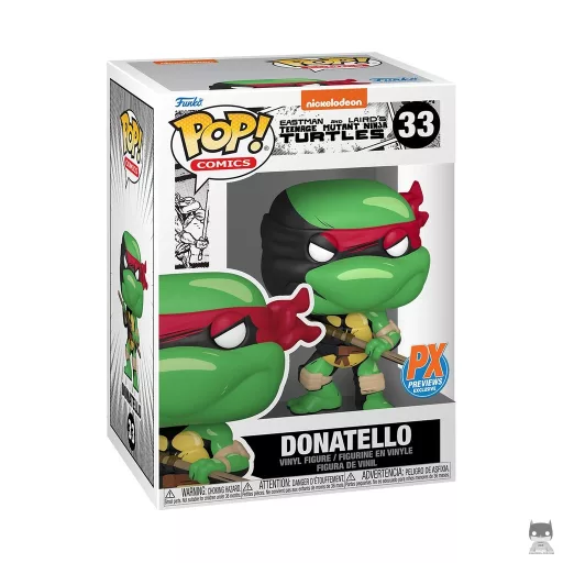 Figura Funko Pop! Donatello (Tortugas Ninja de Eastman y Laird)