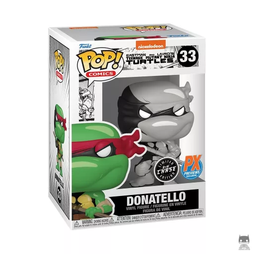Figura Funko Pop! Donatello (Negro & Chase blanco) (Tortugas Ninja de Eastman y Laird)