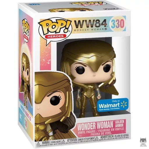 Figura Funko Pop! Wonder Woman armadura dorada (Metalizado) (Wonder Woman 1984)