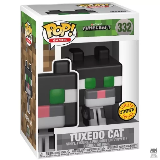 Figura Funko Pop! Gato esmoquin (Chase) (Minecraft)
