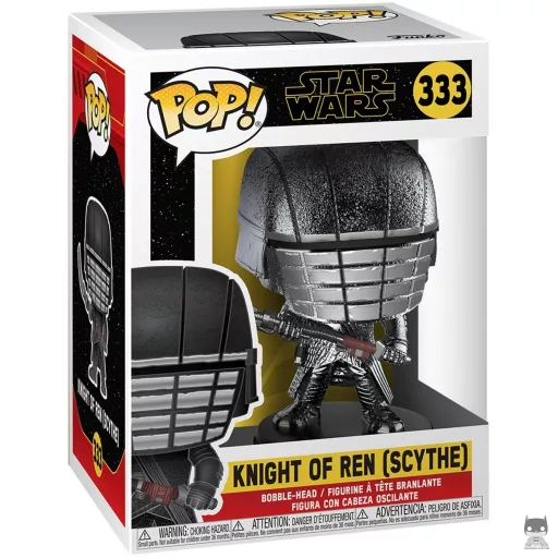 Figura Funko Pop! Caballero de Ren con guadaña (Cromado hematita) (Caballero de Ren)