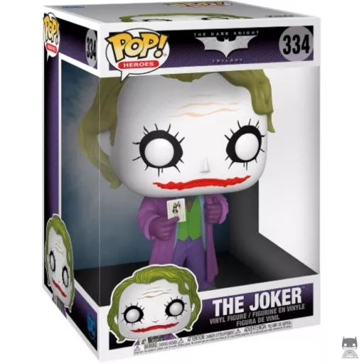 Figura Funko Pop! Joker (Supersized) (Trilogía de El caballero oscuro)