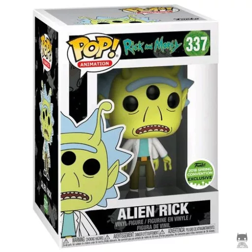 Figura Funko Pop! Rick alienígena (Rick y Morty)