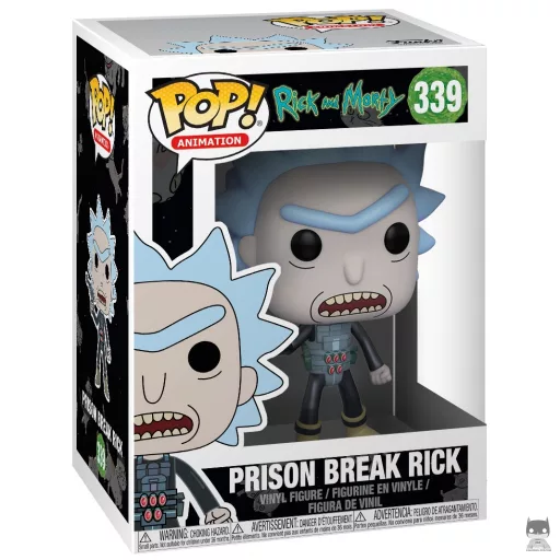 Figura Funko Pop! Rick fuga de la cárcel (Rick Sanchez)