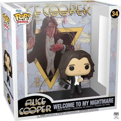 Figura Funko Pop! Alice Cooper: Welcome to My Nightmare (Alice Cooper)