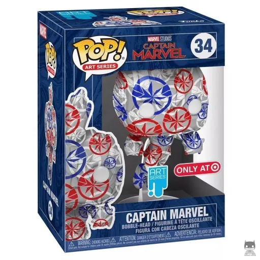 Figura Funko Pop! Capitana Marvel (Marvel Comics)