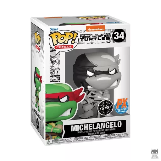 Figura Funko Pop! Miguel Ángel (Negro & Chase blanco) (Miguel Ángel)