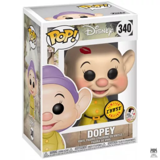 Figura Funko Pop! Mudito con marca de pintalabios (Chase) (Blancanieves)