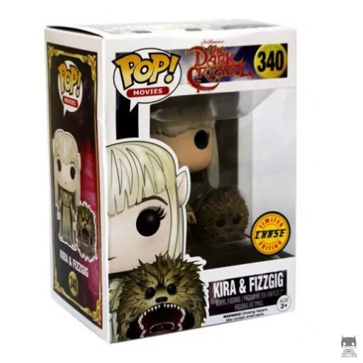 Figura Funko Pop! Kira con Fizzgig (Chase) (Cristal oscuro)