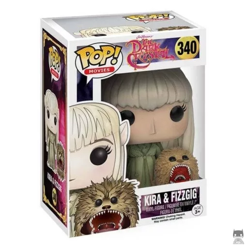 Figura Funko Pop! Kira con Fizzgig (Cristal oscuro)
