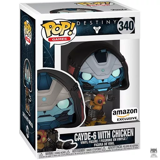 Figura Funko Pop! Cayde-6 con Chicken (Destiny)