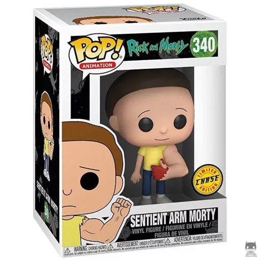 Figura Funko Pop! Morty con brazo consciente (Chase) (Rick y Morty)