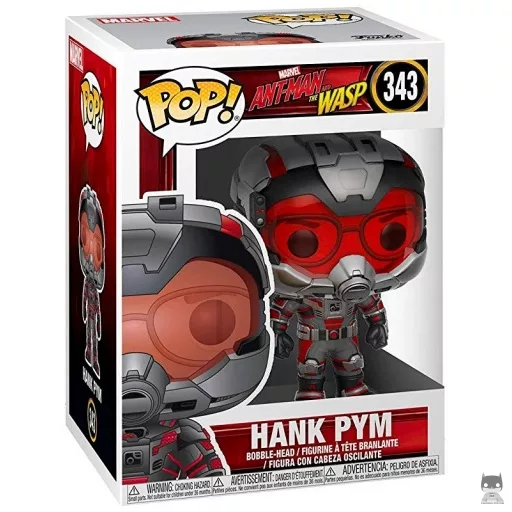 Figura Funko Pop! Hank Pym (Ant-Man y la Avispa)
