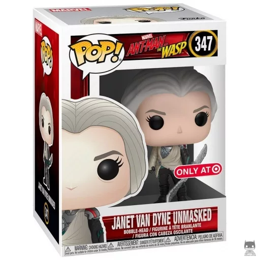 Figura Funko Pop! Janet van Dyne (Sin máscara) (Ant-Man y la Avispa)