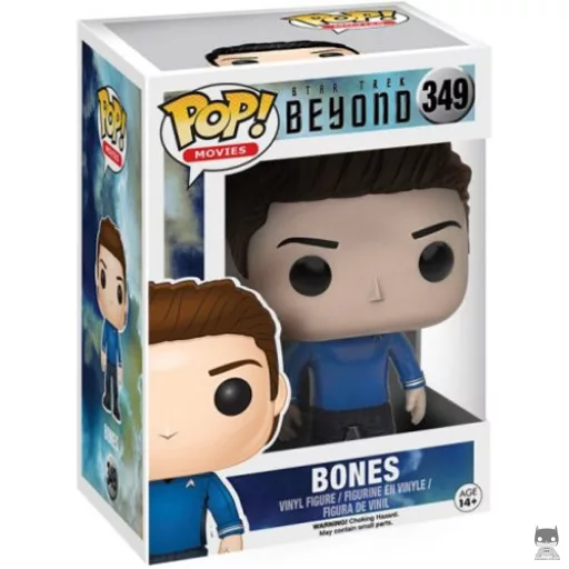 Figura Funko Pop! Leonard McCoy (Uniforme de servicio) (Star Trek: Más allá)
