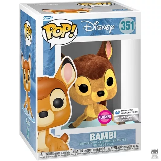 Figura Funko Pop! Bambi sobre el hielo (Flocado) (Bambi)