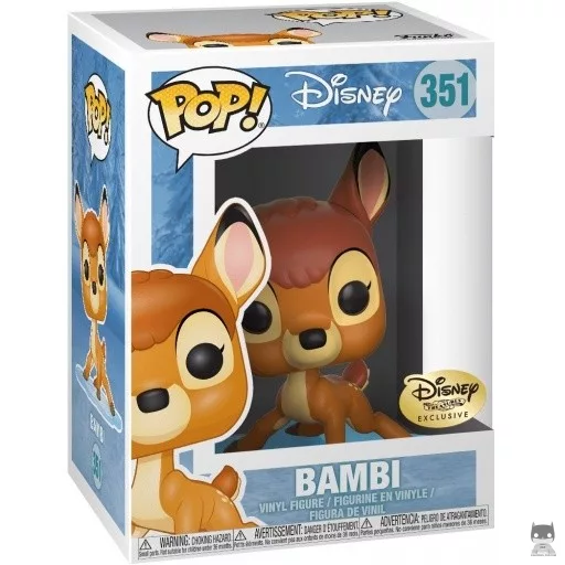 Figura Funko Pop! Bambi sobre el hielo (Bambi)