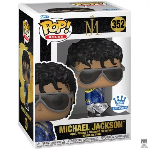 Figura Funko Pop! Michael Jackson (Purpurina de diamante) (Michael Jackson)