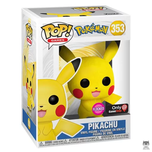 Figura Funko Pop! Pikachu (Flocado) (Pokémon)