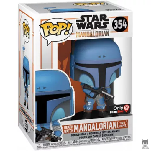 Figura Funko Pop! Mandaloriano de la Guardia de la Muerte (Dos rayas) (El Mandaloriano)
