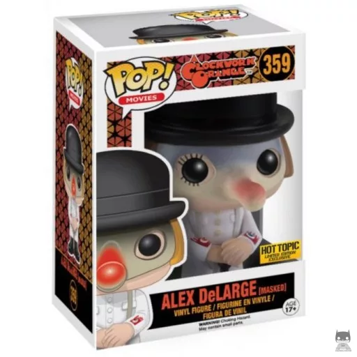 Figura Funko Pop! Alex DeLarge con máscara (Alex DeLarge)