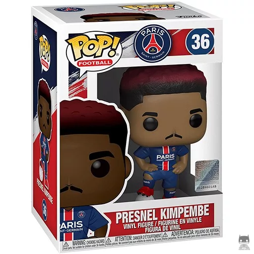 Figura Funko Pop! Presnel Kimpembe (Paris Saint-Germain) (Ligue 1 (liga francesa de fútbol))