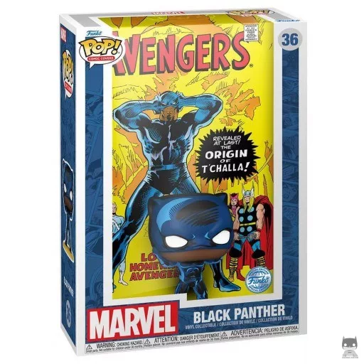 Figura Funko Pop! Black Panther (Marvel Comics)