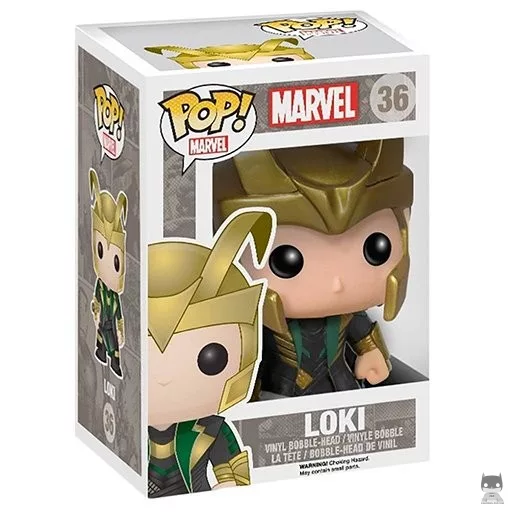 Figura Funko Pop! Loki (Con casco) (Marvel Comics)