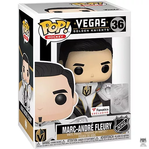 Figura Funko Pop! Marc-Andre Fleury (Camiseta blanca) (Fanatics)