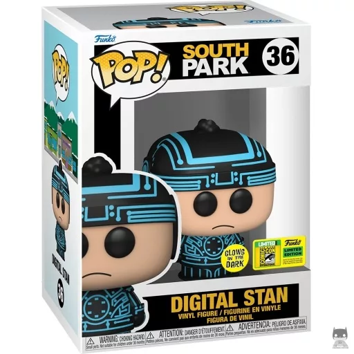 Figura Funko Pop! Stan digital (Brilla en la oscuridad) (Stan Marsh)