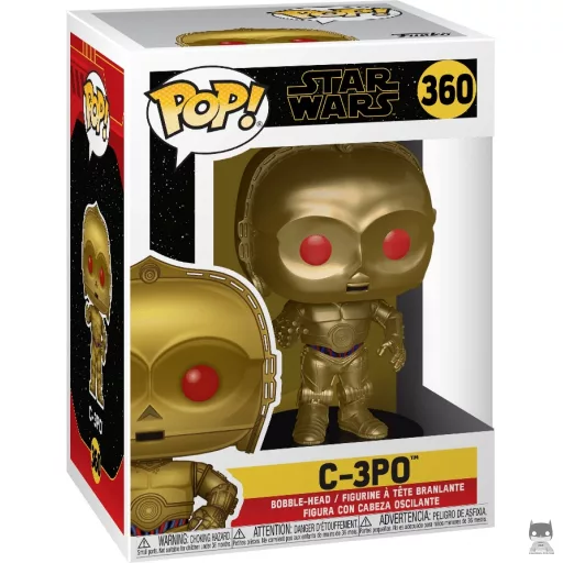Figura Funko Pop! C-3PO (Dorado) (Giants Baseball)
