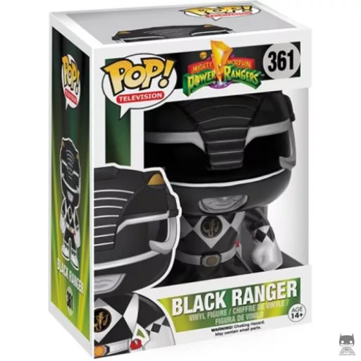 Figura Funko Pop! Ranger Negro (Power Rangers)