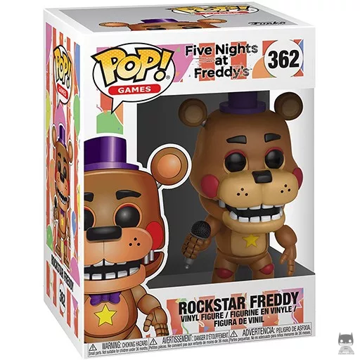 Figura Funko Pop! Freddy Fazbear (Rockstar) (Freddy Fazbear)