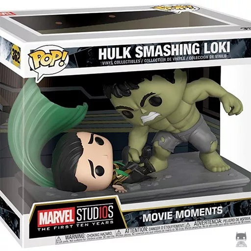 Figura Funko Pop! Hulk aplastando a Loki (Marvel Studios)