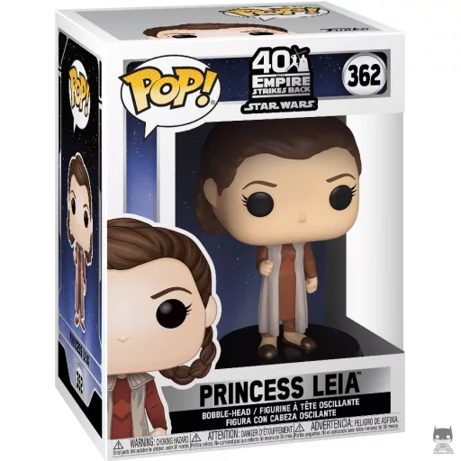 Figura Funko Pop! Princesa Leia (Star Wars: Episodio V, El imperio contraataca)