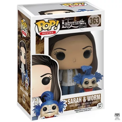 Figura Funko Pop! Sarah con el gusano (Dentro del laberinto)