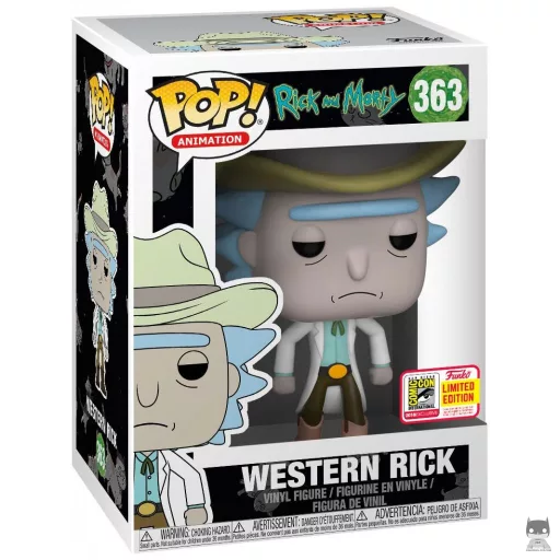 Figura Funko Pop! Rick del Oeste (Rick y Morty)