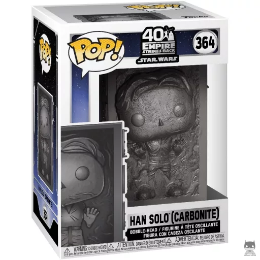 Figura Funko Pop! Han Solo (Carbonita) (Star Wars: Episodio V, El imperio contraataca)