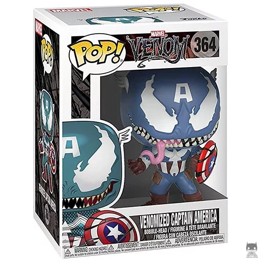 Figura Funko Pop! Capitán América venomizado (Venom)