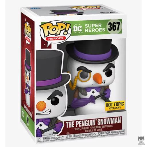 Figura Funko Pop! El Pingüino muñeco de nieve (El Pingüino (Oswald Cobblepot))