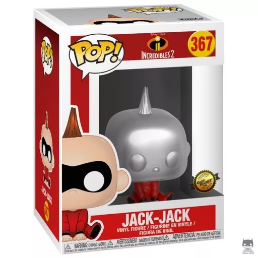 Figura Funko Pop! Jack-Jack (Cromado) (Jack-Jack)