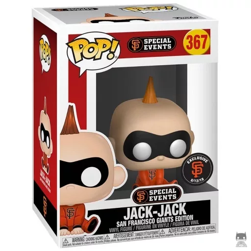 Figura Funko Pop! Jack-Jack (Naranja) (Jack-Jack)