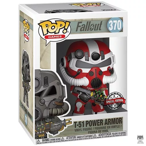 Figura Funko Pop! Servoarmadura T-51 (Pintura Nuka-Cola) (Fallout)