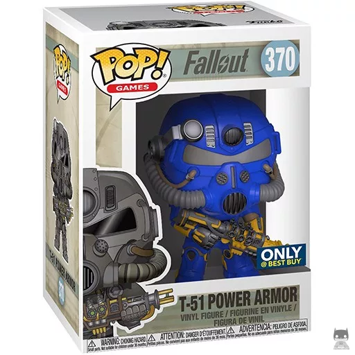 Figura Funko Pop! Servoarmadura T-51 (Pintura Vault-Tec) (Fallout)